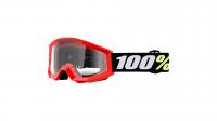 100% Очки детские Strata Mini Goggle Red/Clear Lens в Сочи