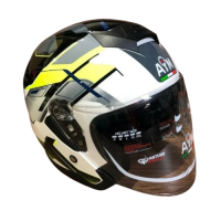 AiM Шлем JK526 Yellow/Grey/White в Сочи
