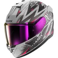 Shark Шлем D-Skwal 3 Blast-R Mat Silver/Violet/Black в Сочи