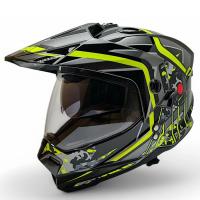 AIM Шлем кросс/эндуро JK802S Yellow/Grey/Black в Сочи
