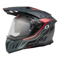 Oneal Шлем кроссовый со стеклом Sierra RS Echo красный/черный в Сочи