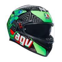 AGV Шлем K3 Kamaleon Black/Red/Green в Сочи