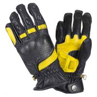 BY City Мотоперчатки Retro II Black/Yellow в Сочи