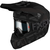 FXR Шлем Clutch Cold Stop QRS Electric 22 Black Ops в Сочи