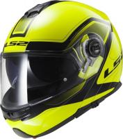 LS2 Мотошлем снегоходный FF325 Strobe Electric Snow Civik Желтый/Черный в Сочи