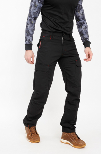 Starks мотоджинсы Chameleon Strong Черные в Сочи