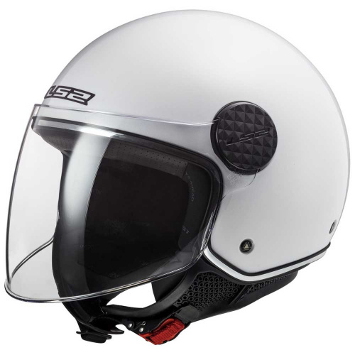 LS2 Мотошлем OF558 Sphere Lux Solid белый в Сочи