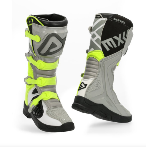 Acerbis Мотоботы кроссовые X-Team Grey/Yellow в Сочи