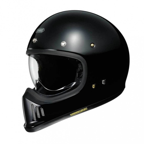 Shoei Мотошлем EX-Zero Plain Черный глянцевый в Сочи