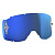 Scott Линзы Hustle MX SGL WKS/OTG electric blue chrome в Сочи