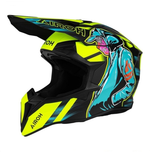 Airoh Шлем Wraaap Cyber Yellow Matt в Сочи