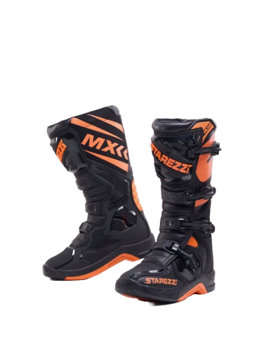 Starezzi Мотоботы Milano Black/Orange в Сочи