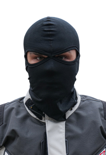 MotoLike Подшлемник Хлопок/Эластан Черный Ninja в Сочи