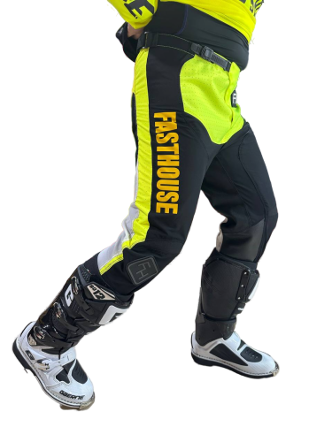 Fasthouse Брюки Grindhouse Pant Yellow-Violent в Сочи