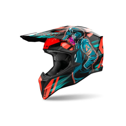 Airoh Шлем Wraaap Cyber Orange Glossy в Сочи