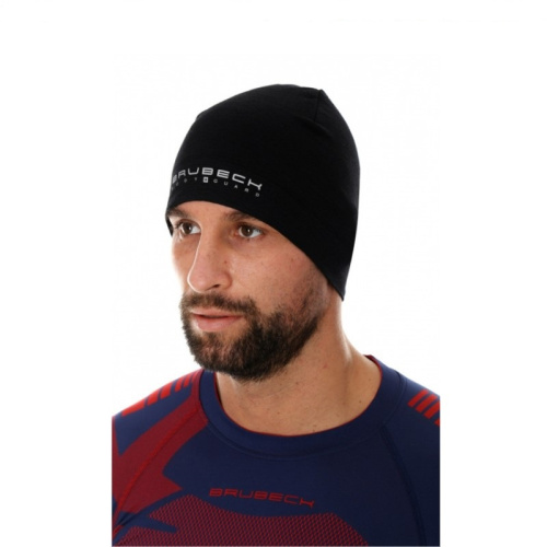 Brubeck Шапка шерстяная Active Wool Черная в Сочи