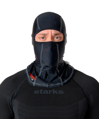 Starks Подшлемник Light + Coolmax черный в Сочи