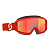 Scott очки кроссовые Primal red/white orange chrome works в Сочи