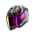 Shark Шлем Skwal I3 Jet Hellcat Mat Black/Chrome/Violet в Сочи