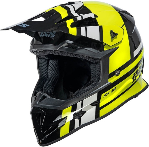 IXS Мотошлем iXS361 2.3 Черно-желтый в Сочи
