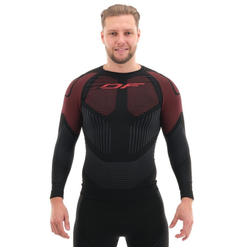 Dragonfly Термофутболка 3DThermo Red с длинным рукавом в Сочи