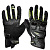 Sweep Перчатки кожаные+текстиль Hammer Black/Yellow в Сочи