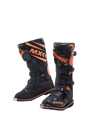 Starezzi Мотоботы Roma Black/Orange в Сочи