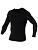 Brubeck Футболка мужская дл.рукав Comfort Wool Черный в Сочи