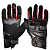 Sweep Перчатки кожаные+текстиль Hammer Black/Red в Сочи