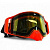 AiM Очки снегоходные с магнитной линзой и подогревом (PRO) 31-103 Accu Heated Orange Glossy в Сочи