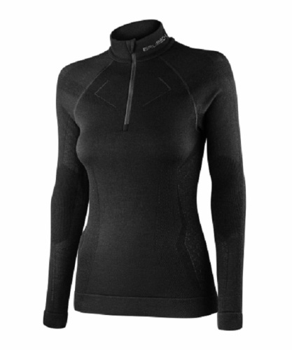 Brubeck Футболка женская Extreme Merino Черный в Сочи