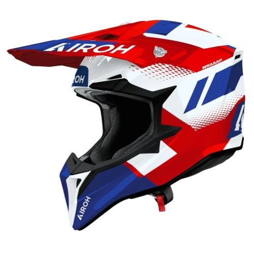 Airoh Шлем Wraaap Vision Red-Blue Gloss в Сочи