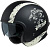 IXS Шлем Jet Helmet iXS 880 2.0 Черно-белый матовый в Сочи
