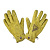 By City Мотоперчатки Iconic Man Yellow в Сочи