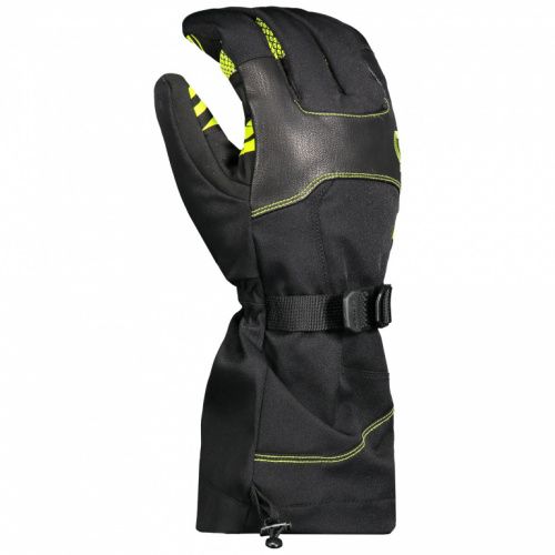 Scott Перчатки Cubrick Black/Lime-green в Сочи