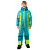 Dragonfly Зимний утепленный комбинезон Gravity Teenager Dark Green - Lime 2025 в Сочи
