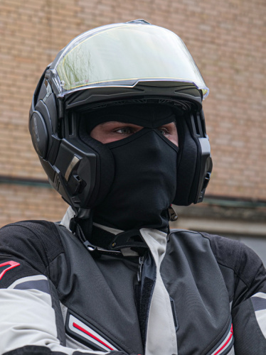 MotoLike Подшлемник Хлопок/Эластан Черный Ninja в Сочи