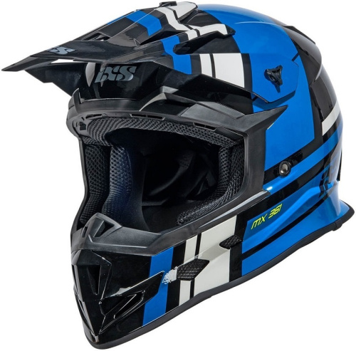 IXS Мотошлем iXS361 2.3 Черно-синий в Сочи