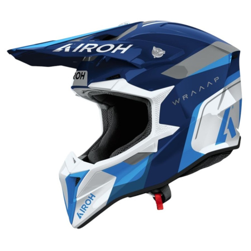 Airoh Шлем Wraaap Conquer Blue Gloss в Сочи