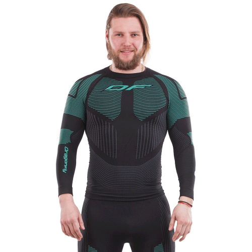 Dragonfly Термофутболка 3DThermo Green с длинным рукавом в Сочи