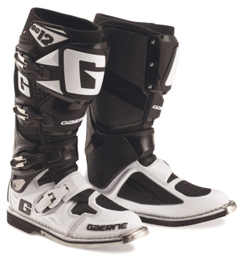 Gaerne Мотоботы SG-12 Black/White в Сочи