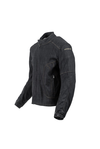 Hyperlook Мотокуртка джинсовая Lion denim Синий в Сочи