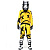 Grom Штаны кроссовые Sadman Yellow в Сочи