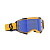 Scott Очки кроссовые Fury dark yellow/dark blue/blue chrome works в Сочи