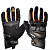 Sweep Перчатки кожаные+текстиль Hammer Black/Orange в Сочи