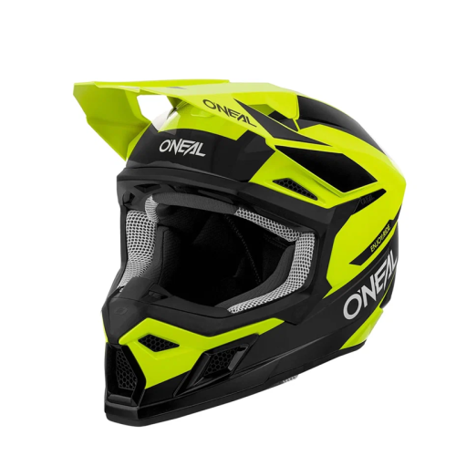 Oneal Шлем кроссовый 3Series Race желтый/черный в Сочи