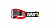 100% Очки детские Strata Mini Goggle Red/Clear Lens в Сочи