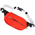 Dragonfly Гермосумка поясная DF Wallet 2л Red-Black в Сочи