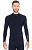 Brubeck Футболка мужская дл.рукав Wool Merino 78% Темно-Синий в Сочи