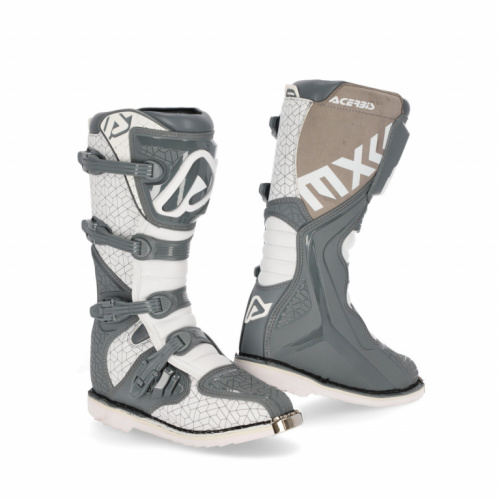 Acerbis Мотоботы кроссовые E-Team Grey/White в Сочи